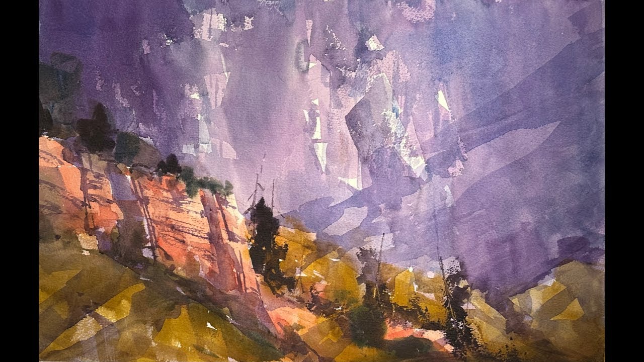 Zion watercolor