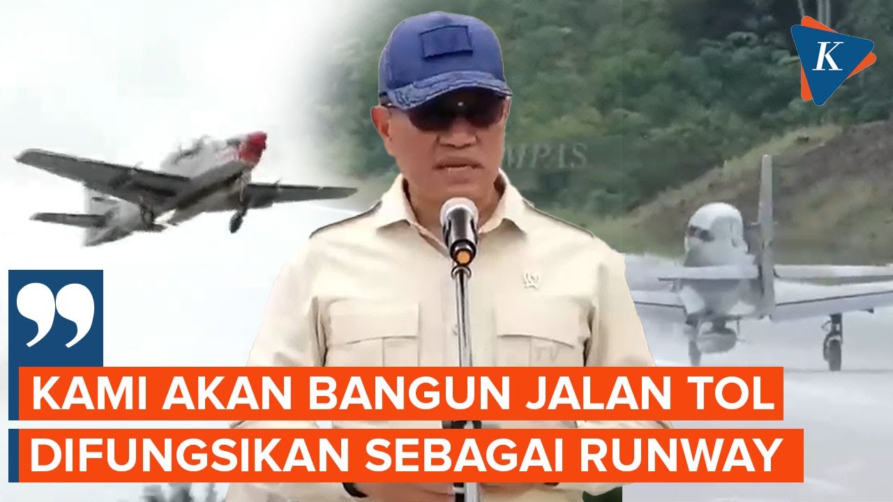 Uji Jet F-16, Kemhan Akan Bangun Jalan Tol Multifungsi sebagai Landasan Pesawat Tempur