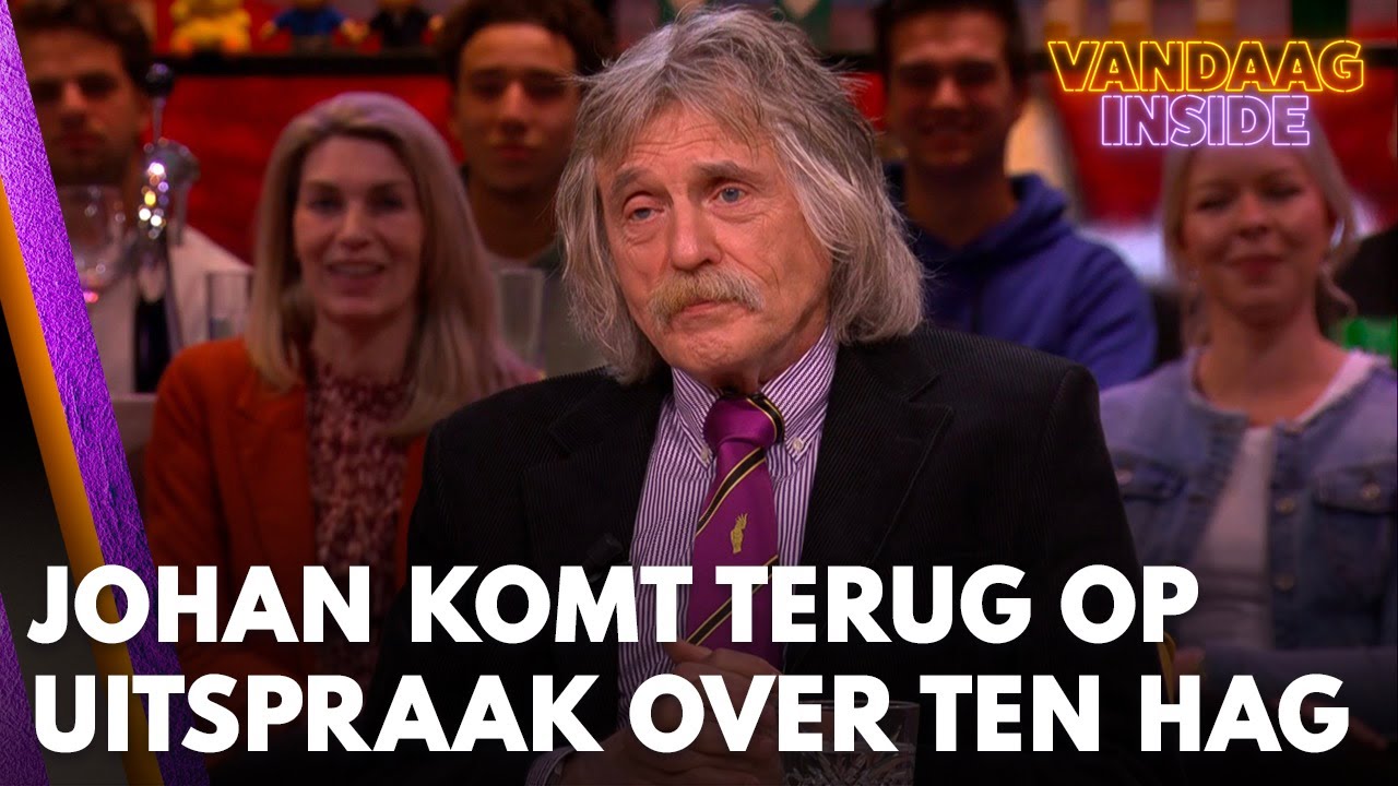 Johan komt terug op uitspraken over Ten Hag: 'Hij bewijst mijn ongelijk' | VANDAAG INSIDE