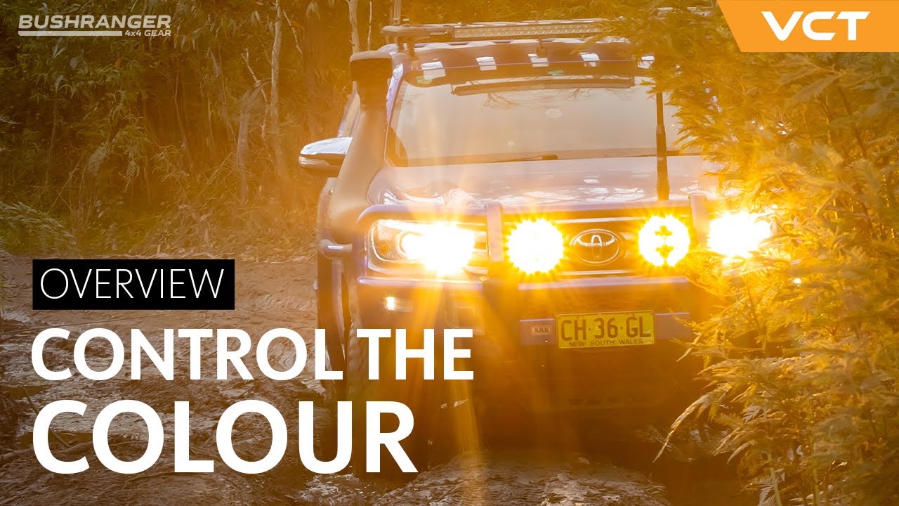 CHANGE THE COLOUR OF YOUR LIGHTS - Night Hawk Variable Colour Temperature LED Driving Light Overview