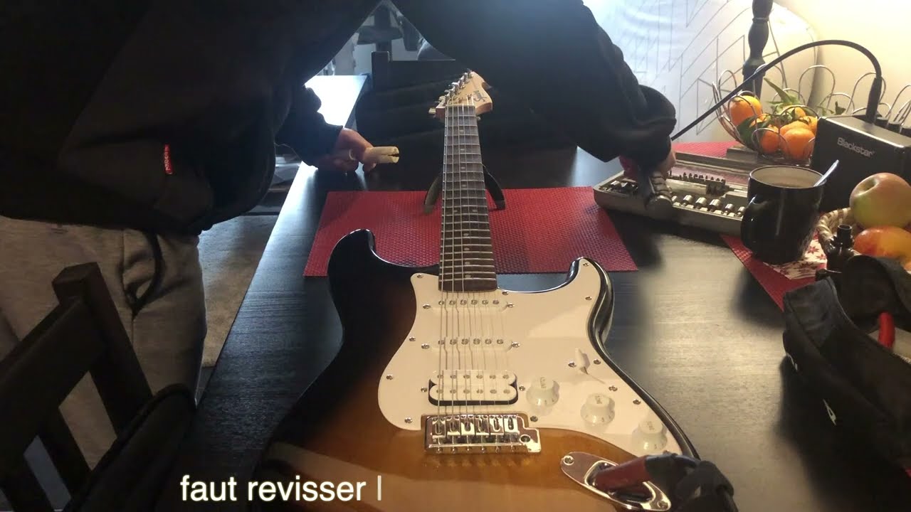 1 cours 2 riff - Matos Bonus 4 - Réparation Electronique Stratocaster