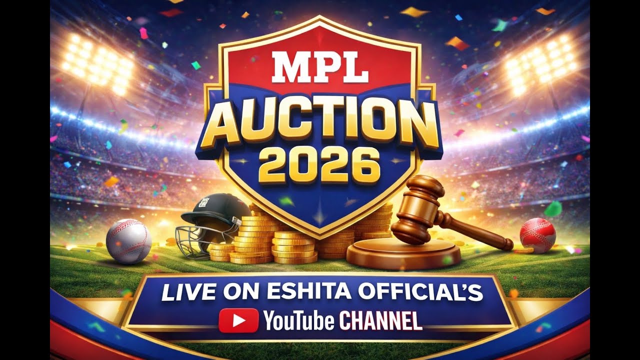🔴 LIVE- MPL AUCTION 2026