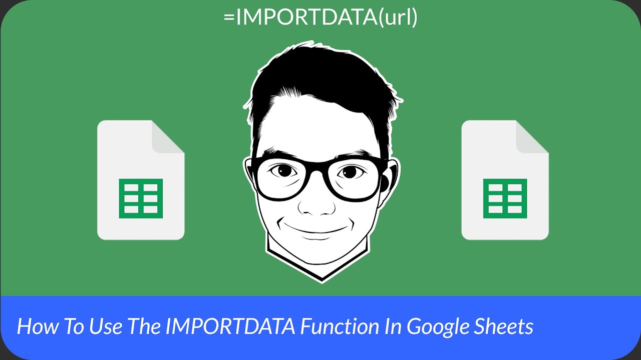 How To Use The IMPORTDATA Function in Google Sheets I Tech Tips By P.A.U.L.