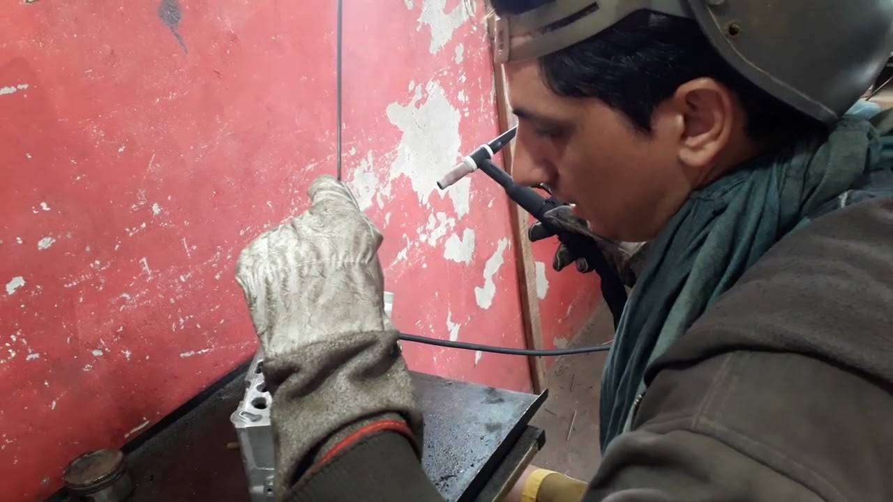 solda tig para aluminio.  passo a passo como soldar cabe&ccedil;otes