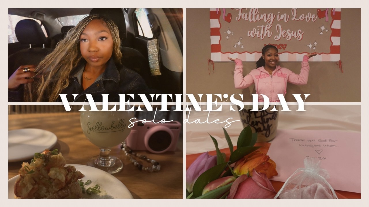 valentine’s day full of love 💕 (friends & me time)