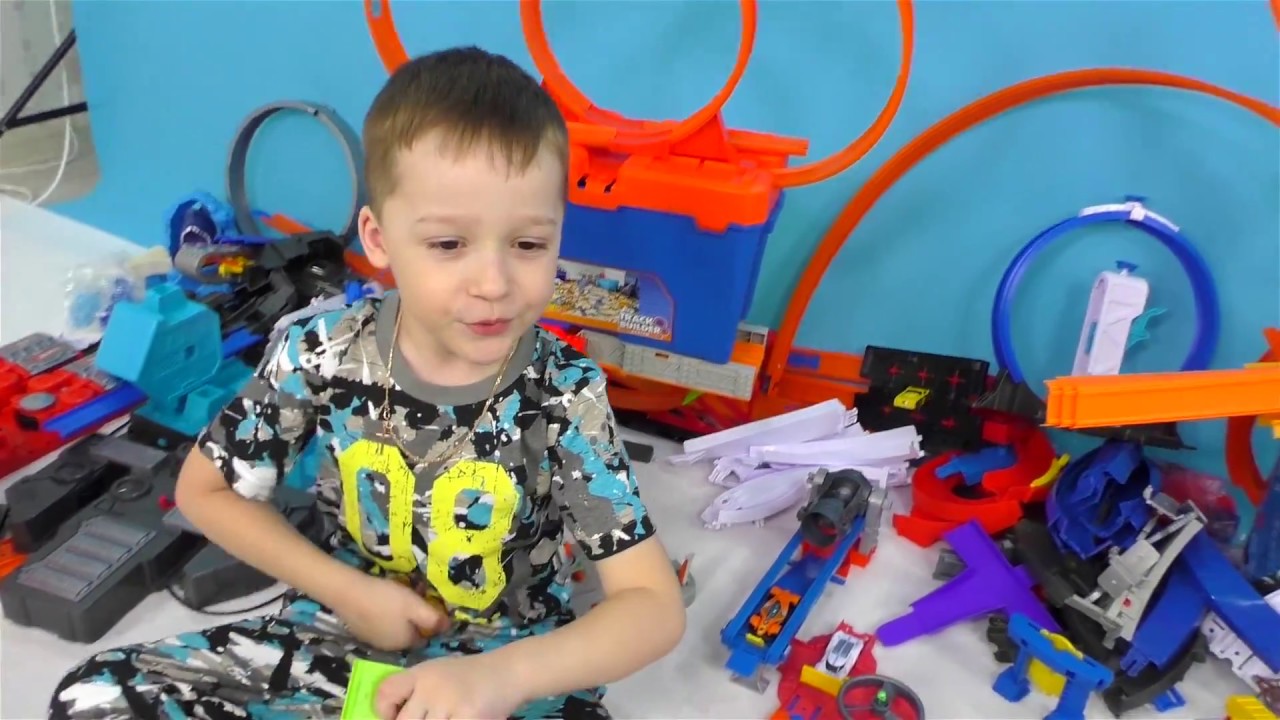 КУЧА ИГРУШЕК Хот Вилс. #ХотВилс Hot Wheels Машинки и дороги хот вилс