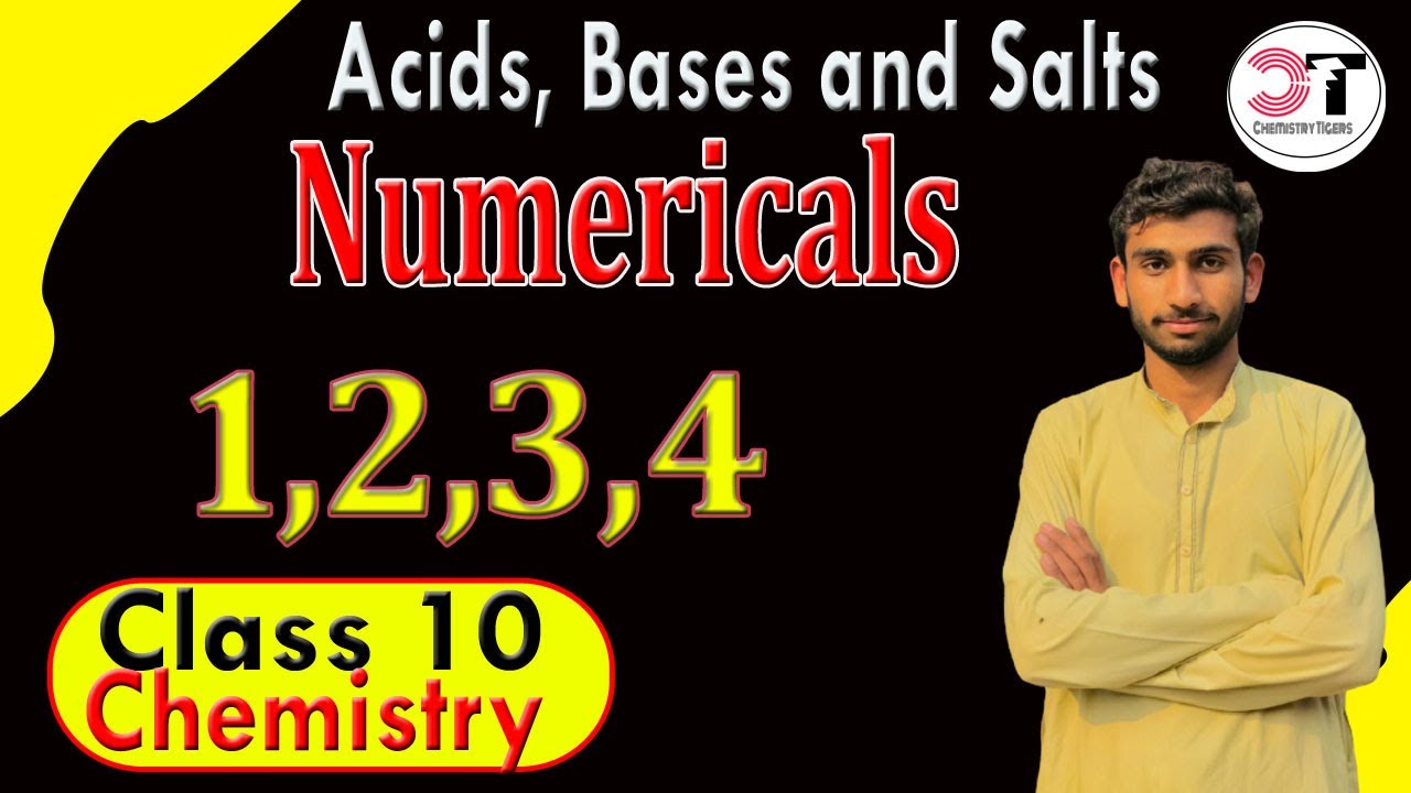 Numericals Acid Base and Salts  ||    Chapter 10   ||  10th Class chemistry