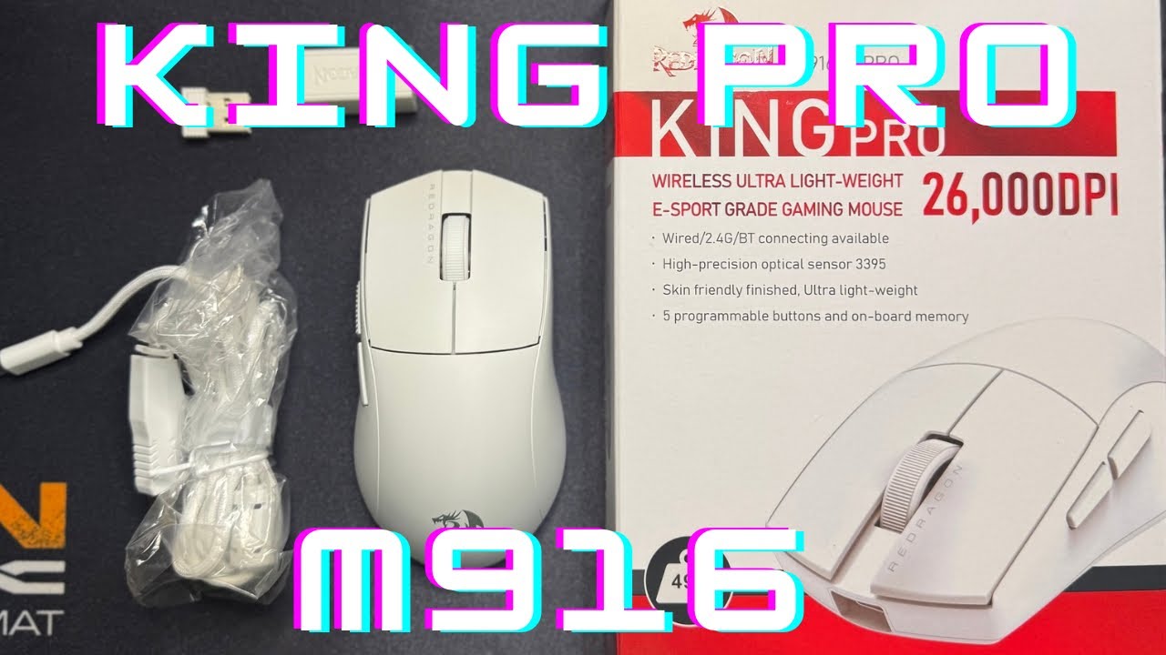 Redragon King Pro 1K: ¿El mejor mouse calidad-precio?
