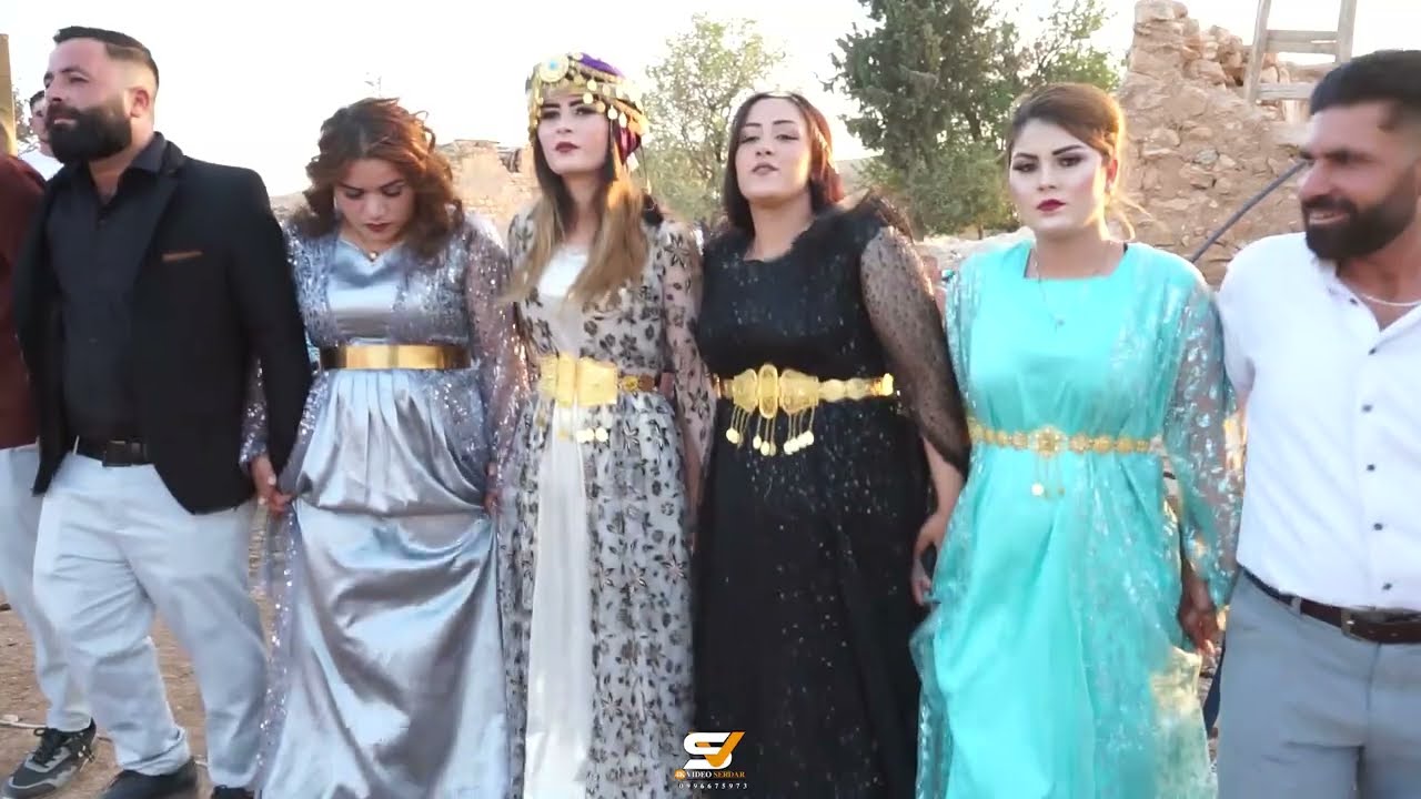 مروان ❤️ انجلينا حفلات كوباني من اهالي قرية كورك  رقم (1) فيديو سردار  0996675973