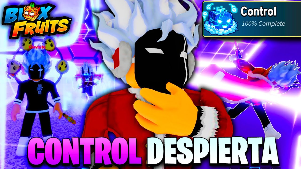 DESPERTÉ la NUEVA FRUTA MÁS ROTA de Blox Fruits🤩🌀 (Control Rework)
