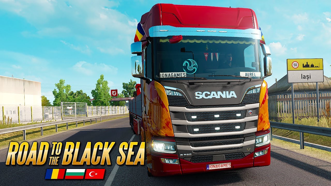 Road To Black Sea ETS 2 DLC#De la GALATI la IASI
