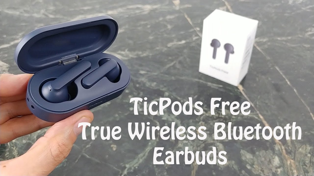 TicPods Free True Wireless Bluetooth Earbuds : Unboxing & Setup