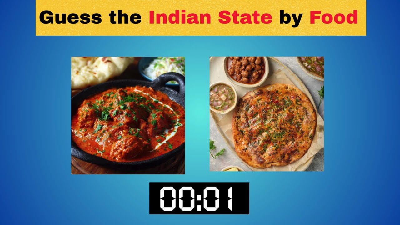 GUESS THE INDIAN STATE BY FOOD! 🍽️