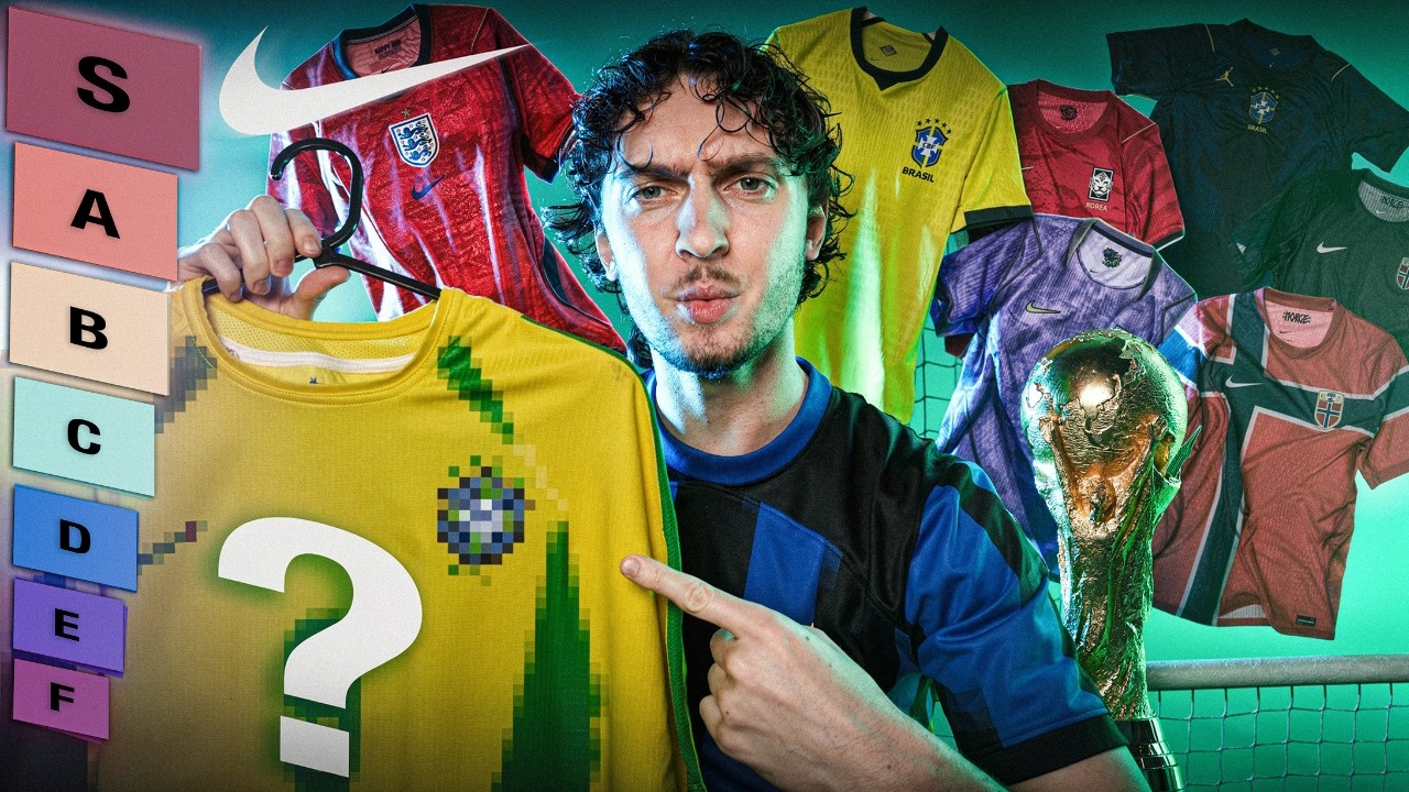 RANKING EVERY NEW NIKE 2026 WORLD CUP FOOTBALL SHIRT!