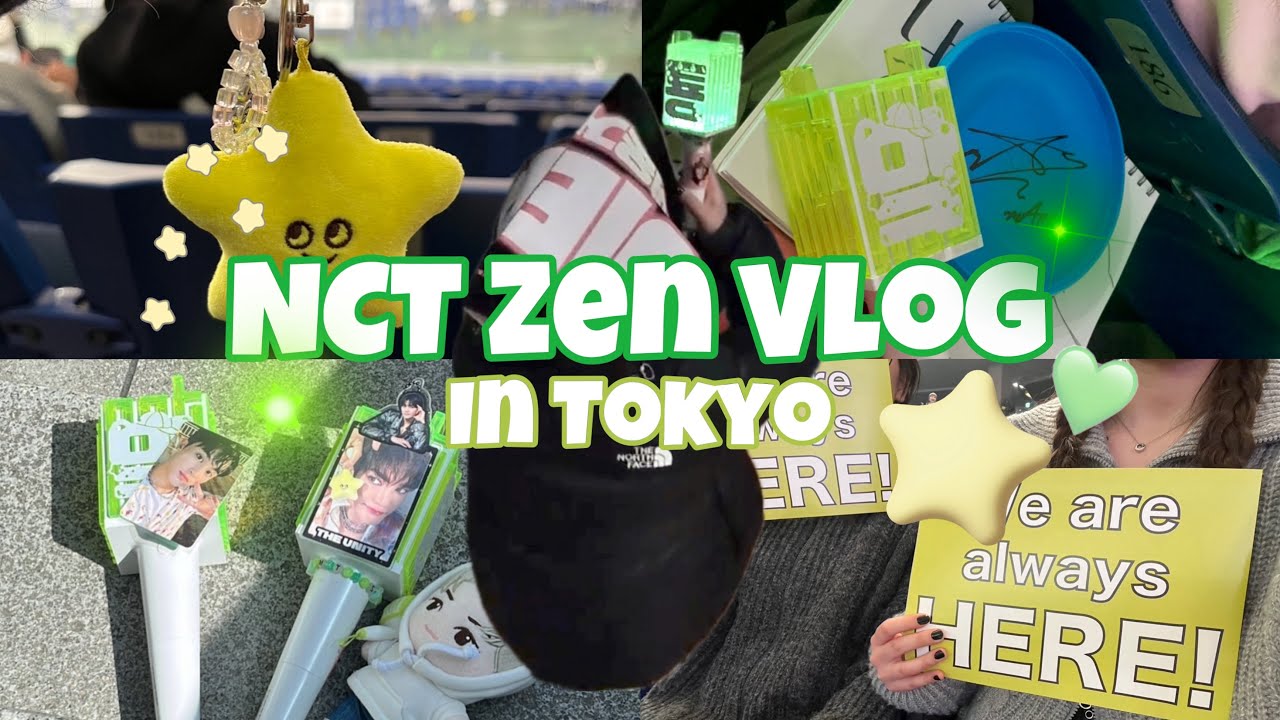 【NCTzen Vlog】NCT127 3RD TOUR ‘NEO CITY : JAPAN - THE UNITY’ in Tokyo /東京ドーム/観光/シズニvlog