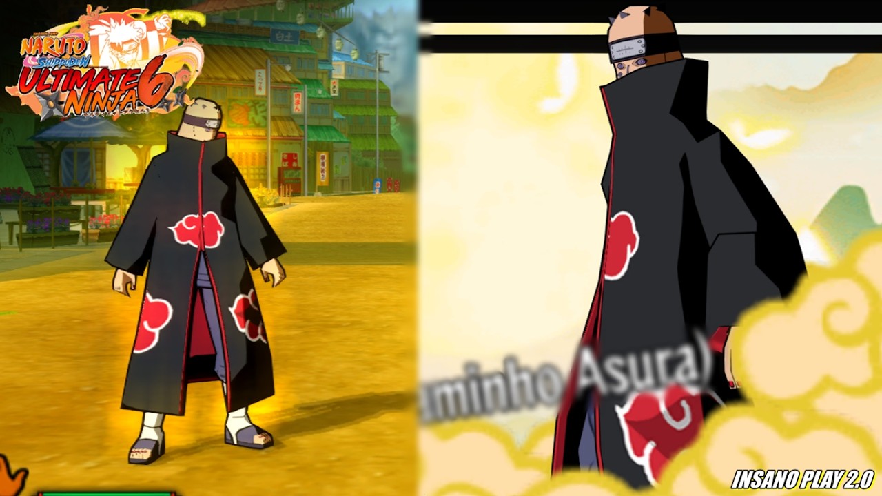 Pain (Caminho Asura) Mod - Naruto Shippuden Ultimate Ninja 6 3.0