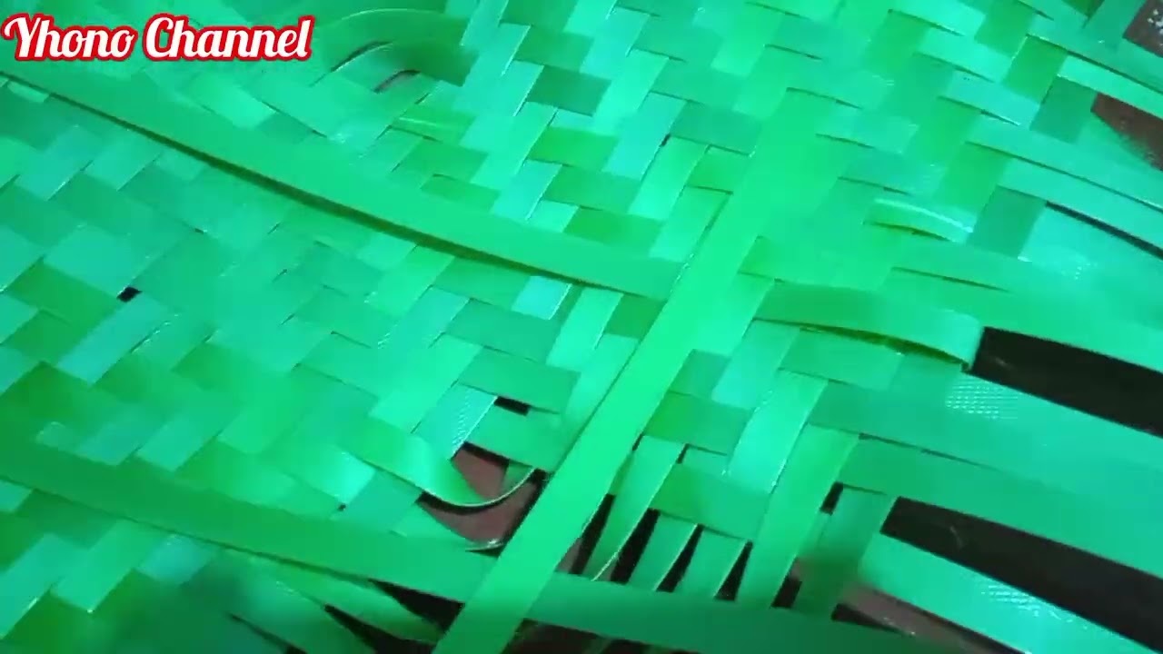 KREATIF! KERANJANG WARNA HIJAU