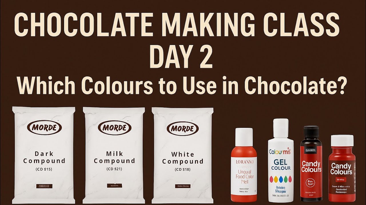 Homemade Chocolate बनाने मे कौन से Colours का Use करते हैं? | Homemade Chocolate Making business 