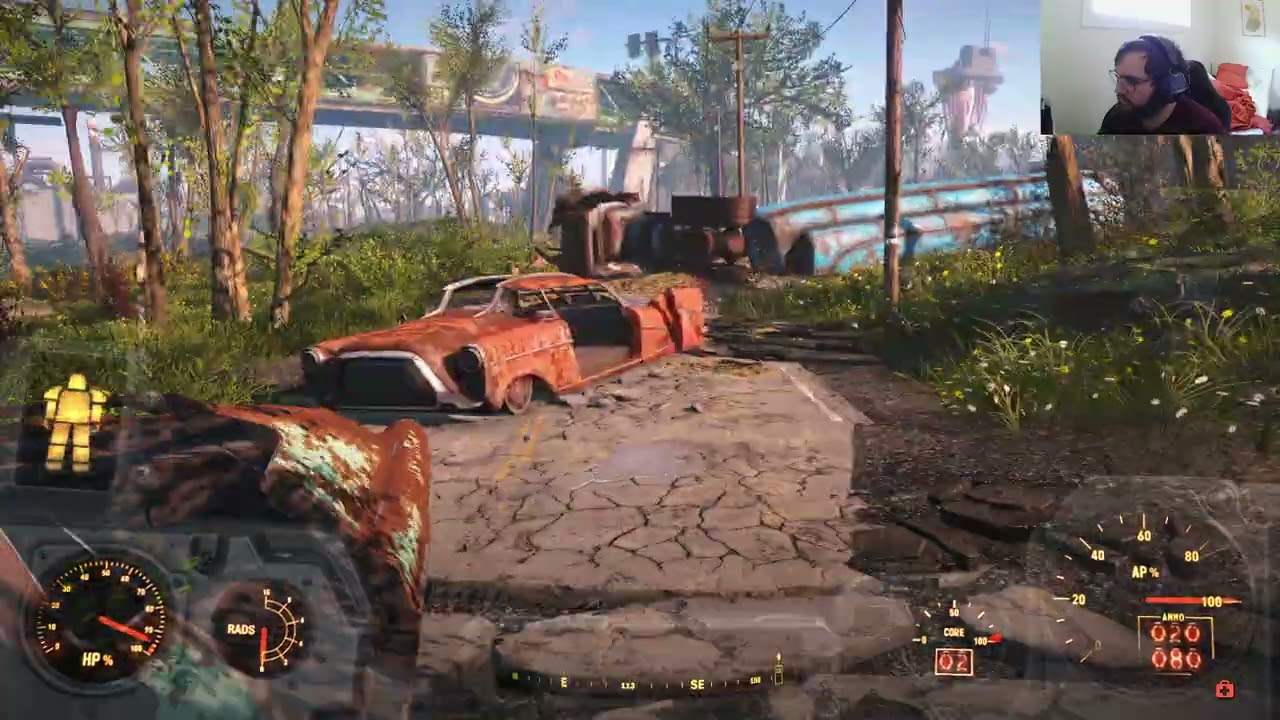 #fallout4 heavily modded survival run attempt 1 episode 7 (the side tracked episode)