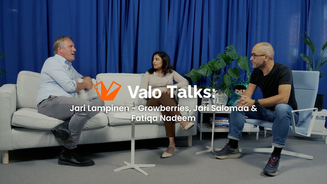 Valo Talks with Sami Lampinen: How Salesforce started in Finland & the Growberries journey