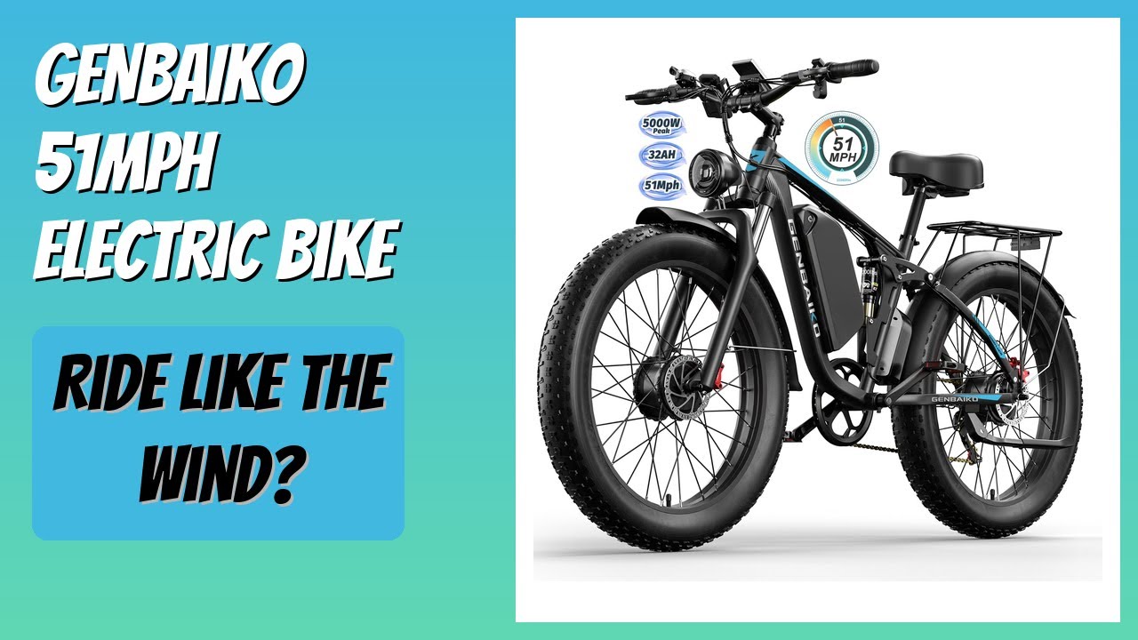 REVIEW (2026): GENBAIKO 51MPH Electric Bike. Features