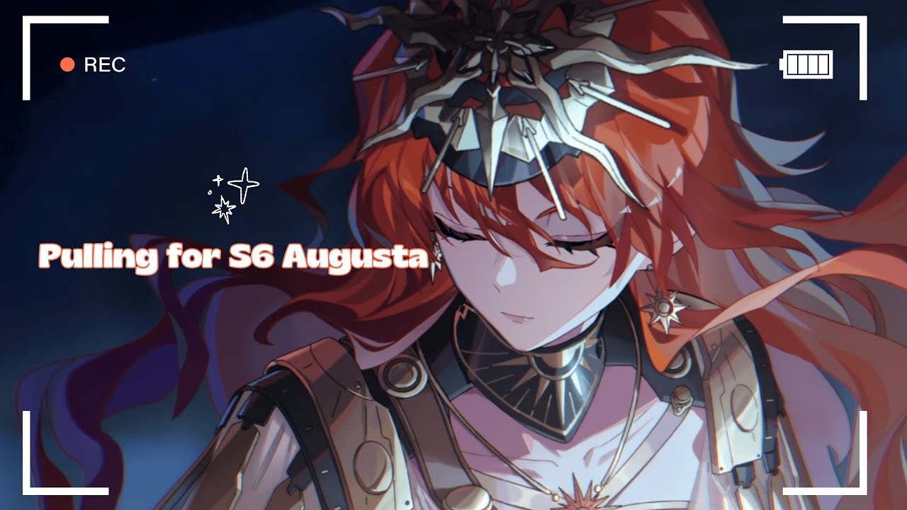 ⋆˚࿔ Let's pull for my S6 Augusta together shall we?  𝜗𝜚˚⋆
