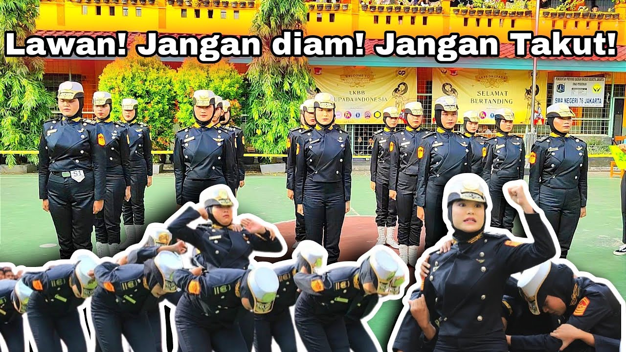 JUARA UMUM! Paskibra SMAN 15 Kota Tangerang MAGISTA BUNGA HITAM | LKBB DRUPADA INDONESIA 2023