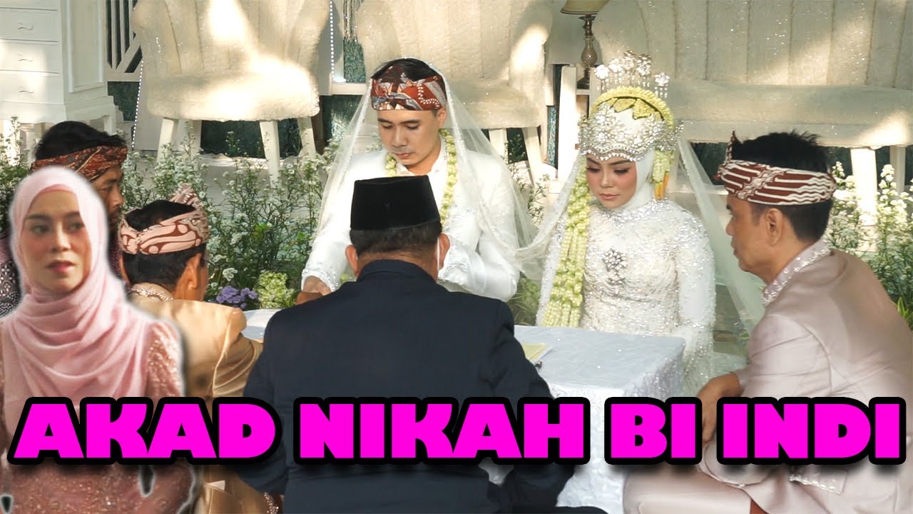 Acara Akad Nikah Bi Indi | Lesti Vlog