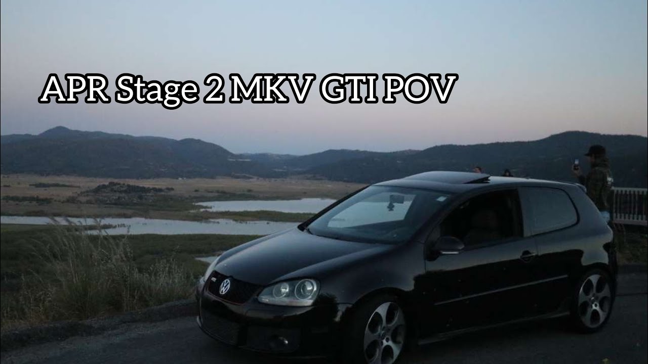 APR Stage 2 MKV GTI Manual POV Drive Through Some Canyons