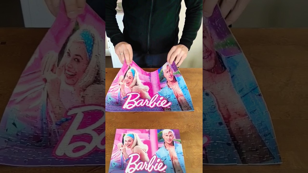 Margot Robbie & Ryan Gosling 😍 Barbie & Ken Movie Jigsaw Puzzle