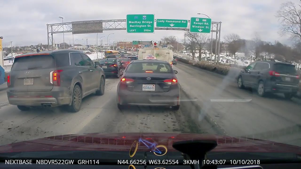 snowy drive compilation