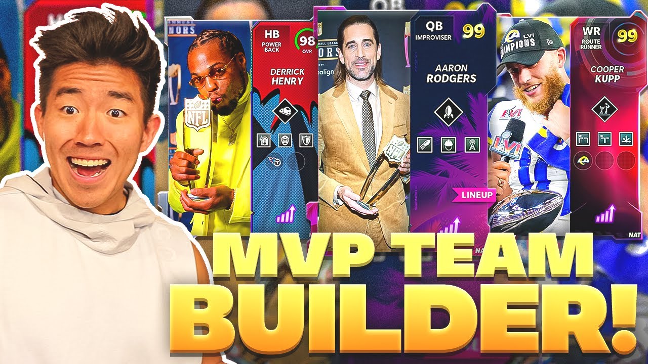 The MOST VALUABLE PLAYER Lineup! Aaron Rodgers, Cooper Kupp, and more! Madden 22