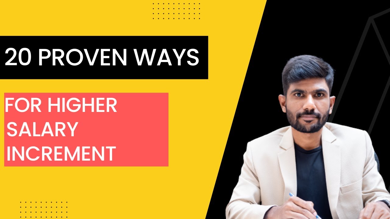 20 Proven Ways To Get Salary increment - Dr Karuna | Tamil