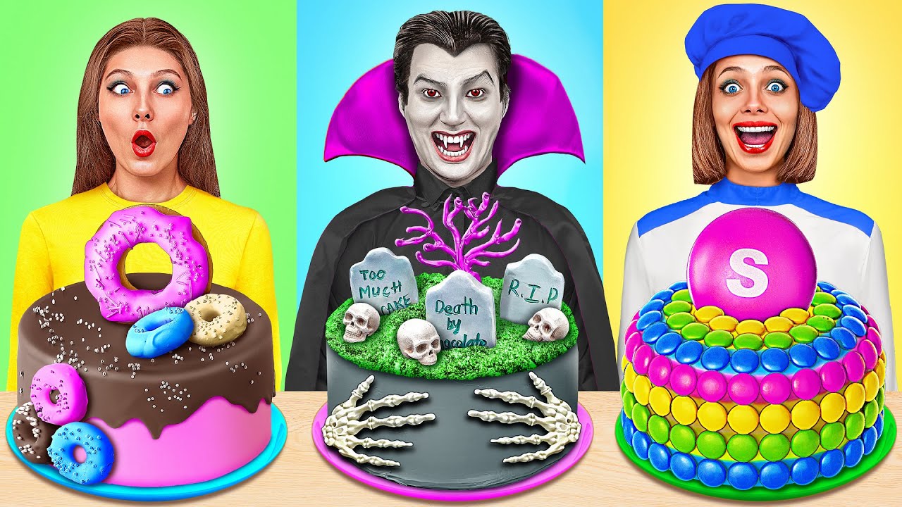 Défi De Cuisine Moi vs Vampire | Situations Amusantes par TeenDO Challenge
