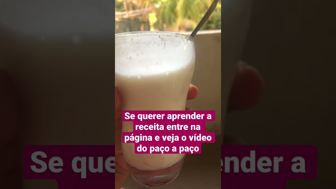 Iogurte natural feito em casa#viral #nutri&ccedil;&atilde;o #viralvideo #dieta #receitafacil
