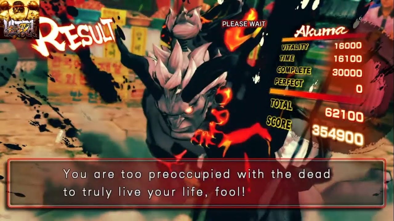 ULTRA STREET FIGHTER IV Akuma Arcade Mode II