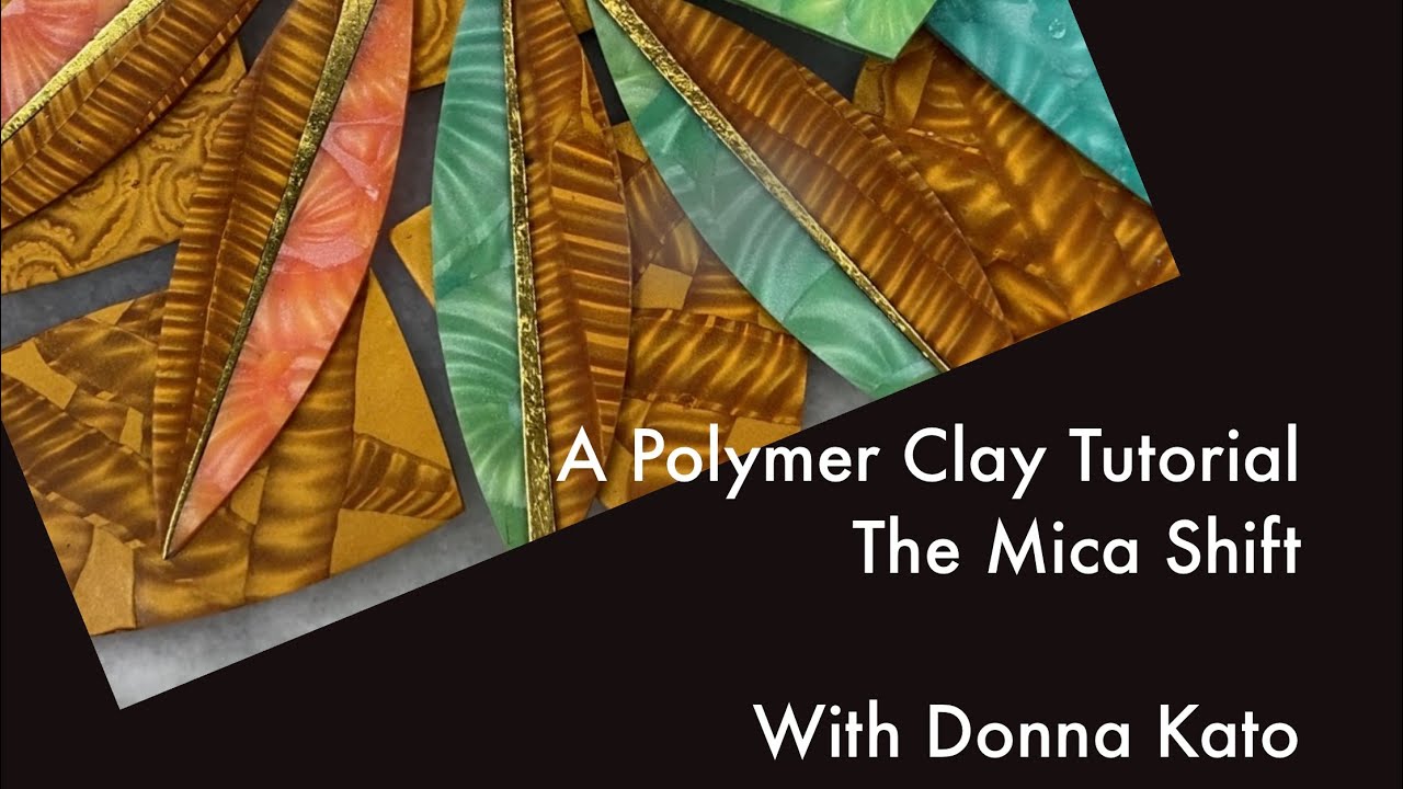 A Polymer Clay Basic Tutorial: Mica Shift, The Snail, The Ghost Image