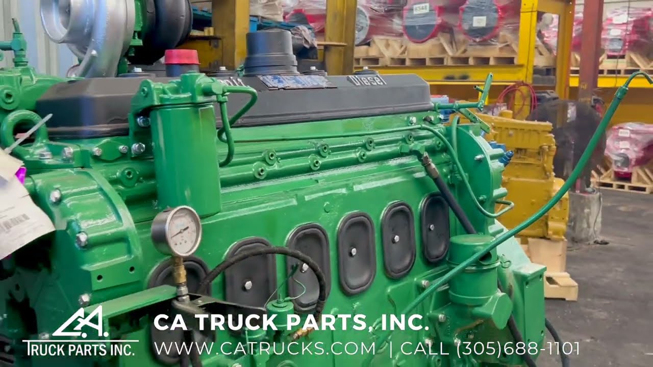 Detroit 6-71 Diesel Engine For Sale, TURBOCHARGED @catrucks