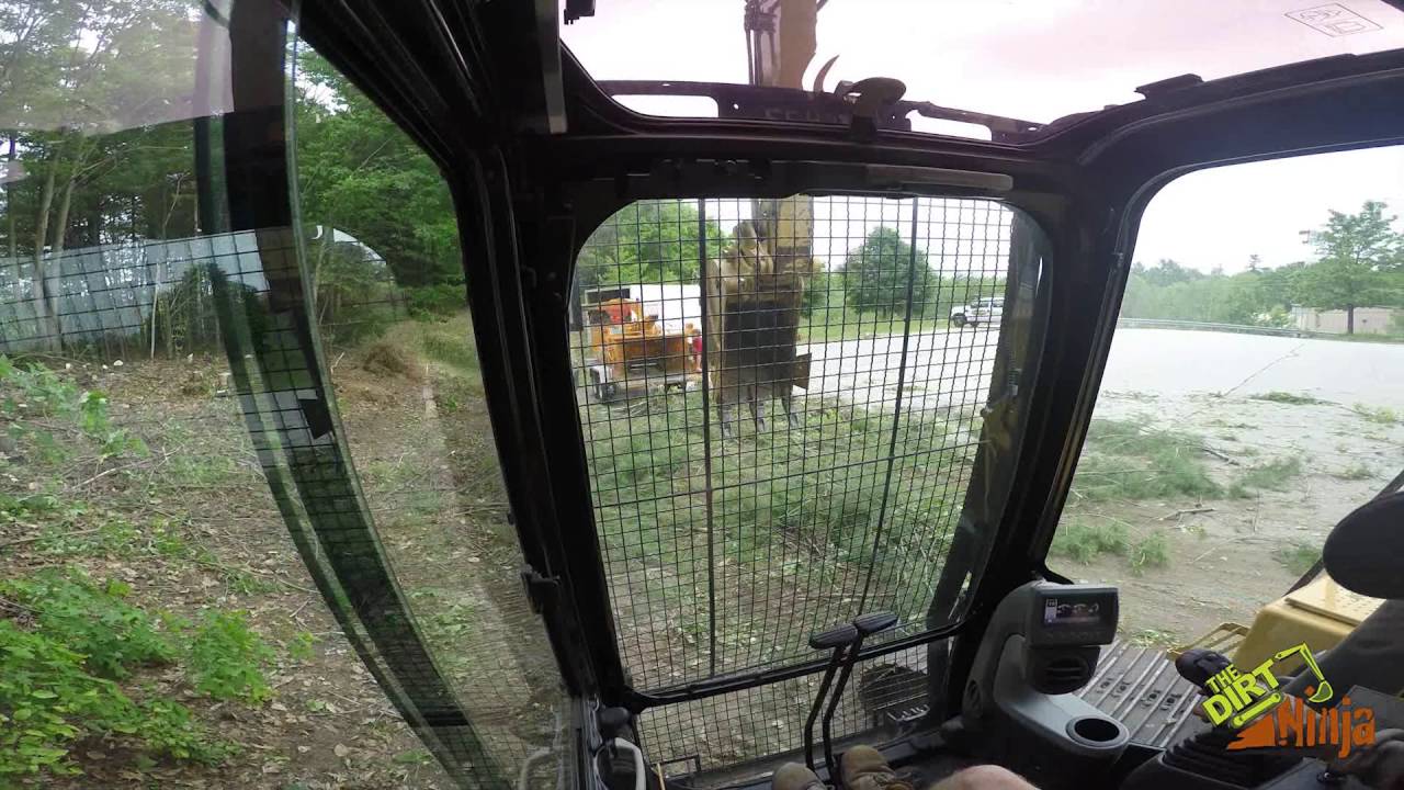 Cat 313F GC Clearing Project