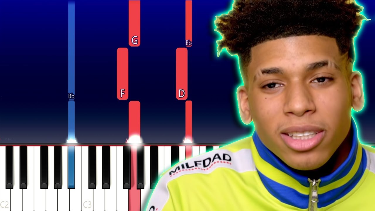 NLE Choppa - Famous Hoes (Piano Tutorial)