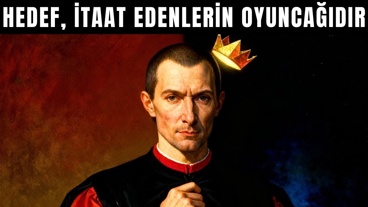 Hedeflerini sil  Bunun yerine bunu yap  Makyavelli’nin yöntemi