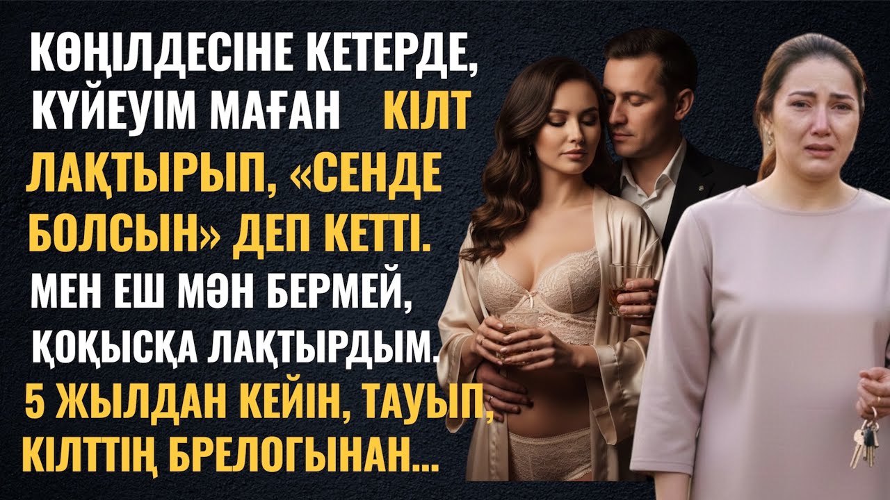 КӨҢІЛДЕСІНЕ КЕТЕРДЕ, КҮЙЕУІМ МАҒАН КІЛТ ЛАҚТЫРЫП,«СЕНДЕ БОЛСЫН» ДЕП КЕТТІ. МЕН ЕШ МӘН БЕРМЕЙ
