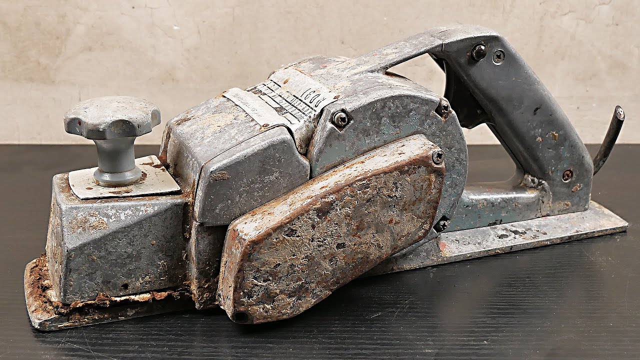 Old Power Planer Restoration  Makita 1600