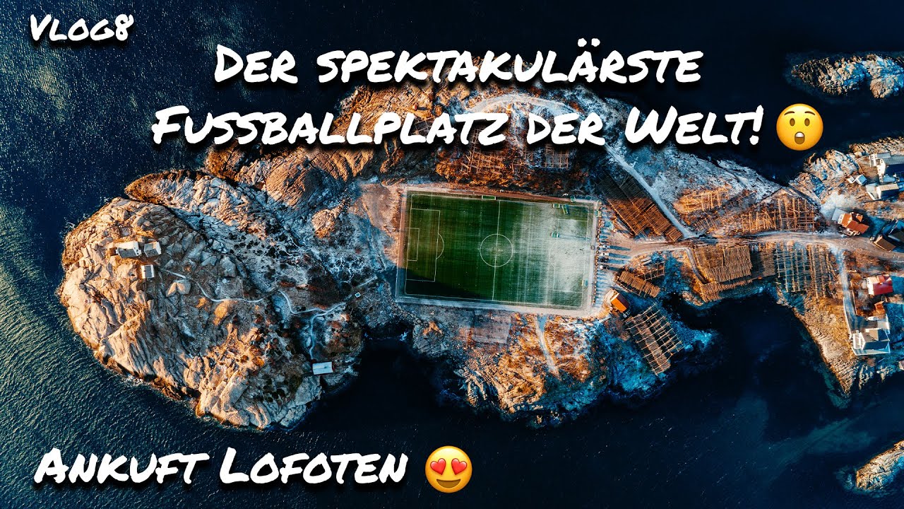 VANLIFE WINTER 🏔️🚐 EXPEDITION LOFOTEN - Der spektakulärste Fussballplatz der Welt! - Vlog 8