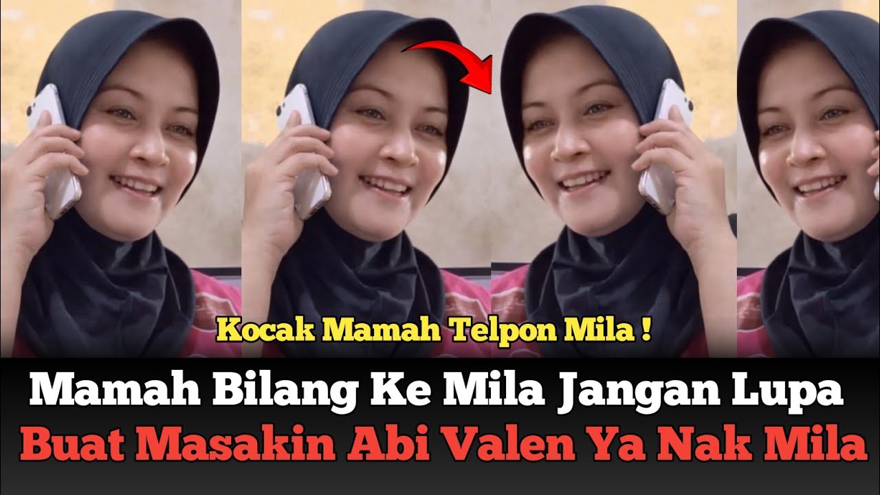 Kocak! Mamah Bilang Ke Mila Jangan Lupa Buat Masakin Abi Valen !