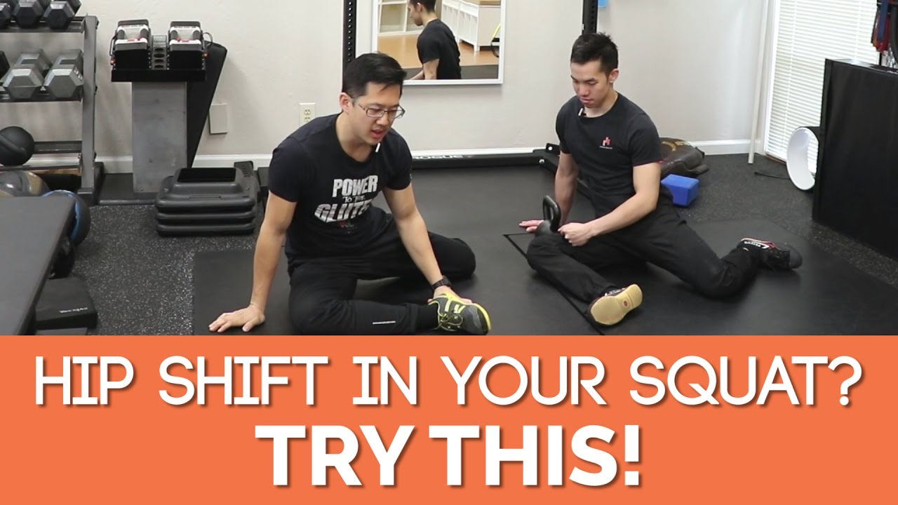 Hip shift in your squat? Try this hip mobility work!