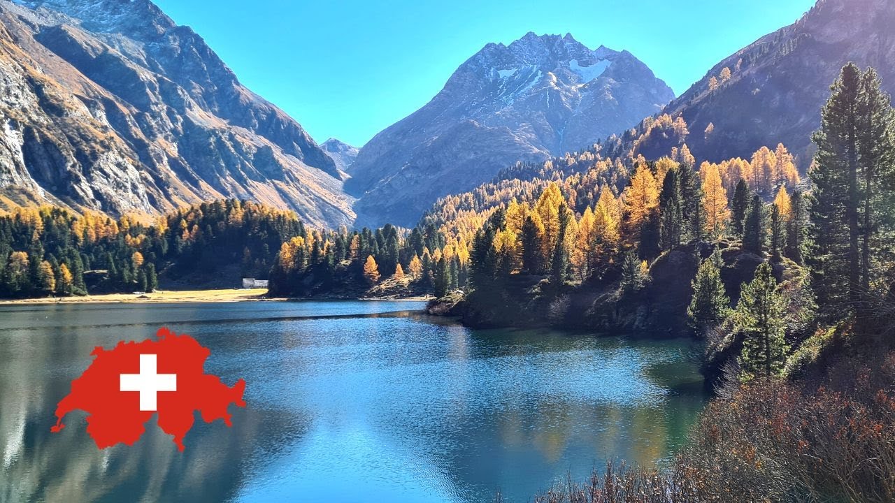 Озеро Кавлок — лучшие осенние походы в Швейцарии!