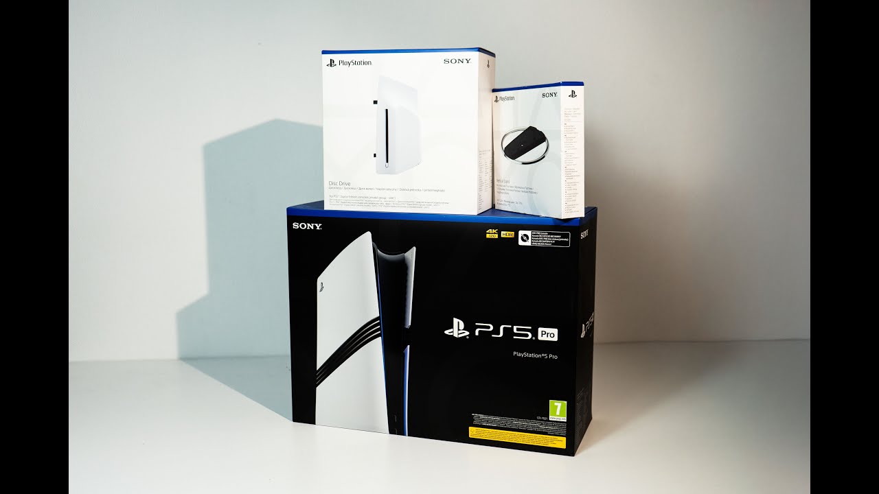 PlayStation 5 PRO unboxing