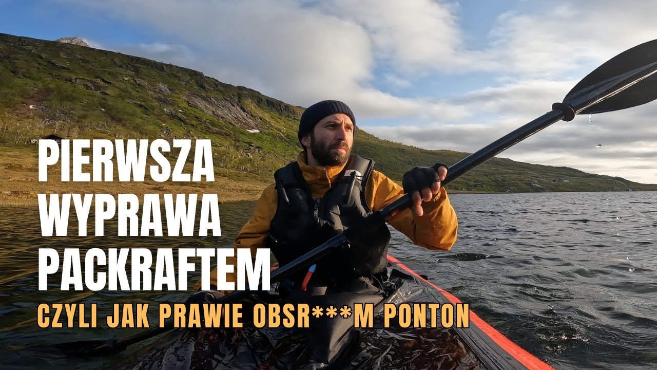 Packraftem po g&oacute;rskim jeziorze | Senja