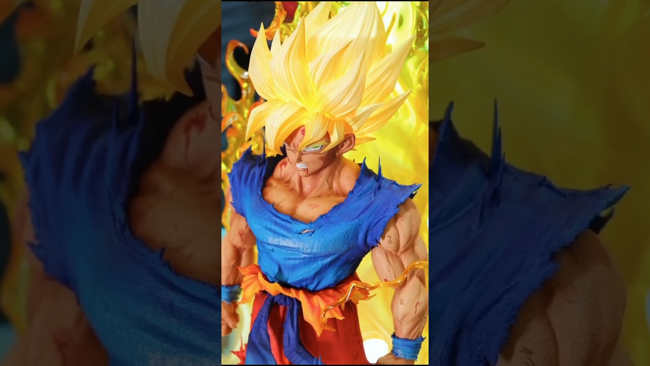 Son Goku Super Saiyan 1/4 Scale Resin Statue #Goku #DBZ #SuperSaiyan #WhiteHoleStudio #DragonBall